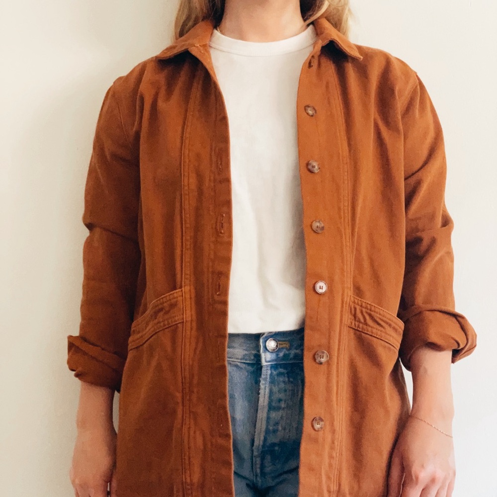 Sézane Will Jacket in Camel